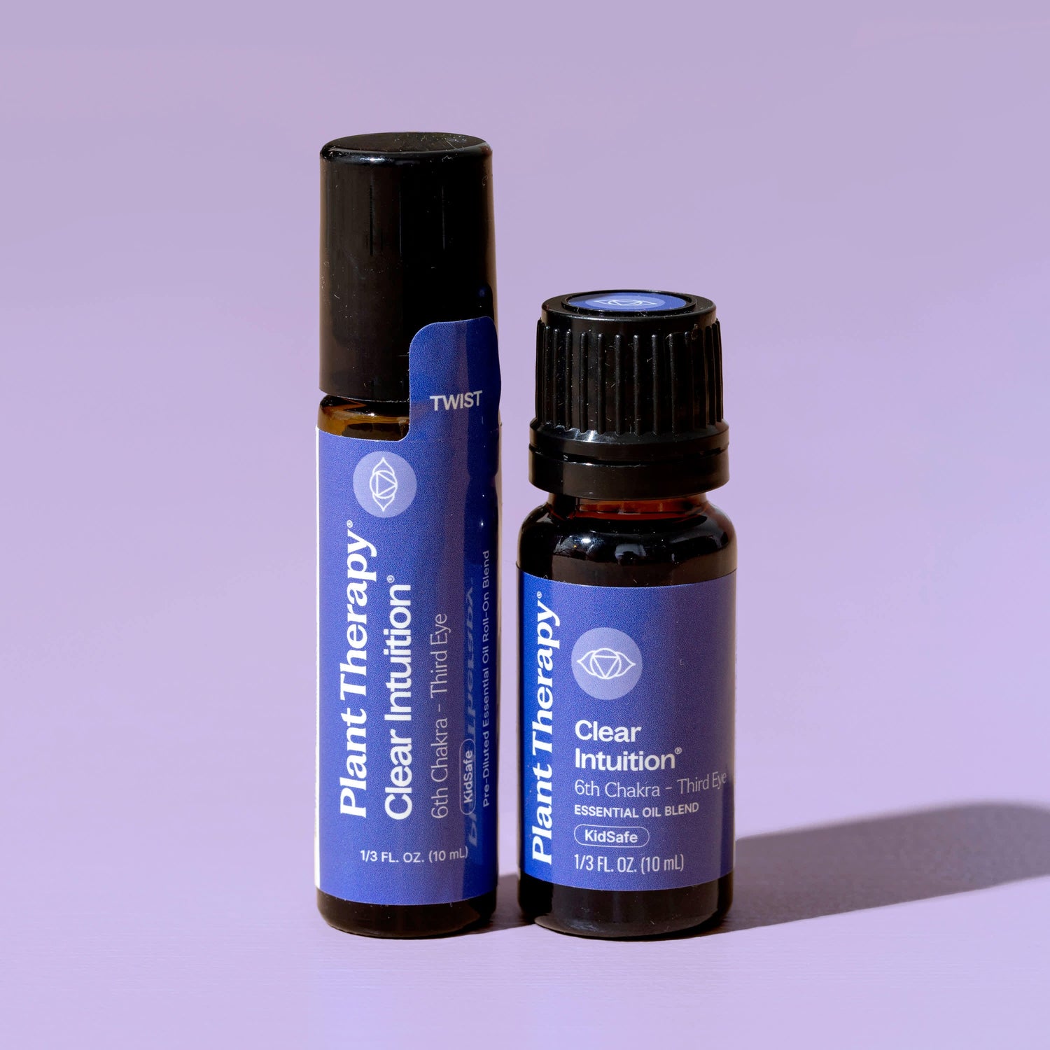 Clear Intuition (Brow Chakra) Pre-Diluted Essential Oil Blend Roll-On 10 mL