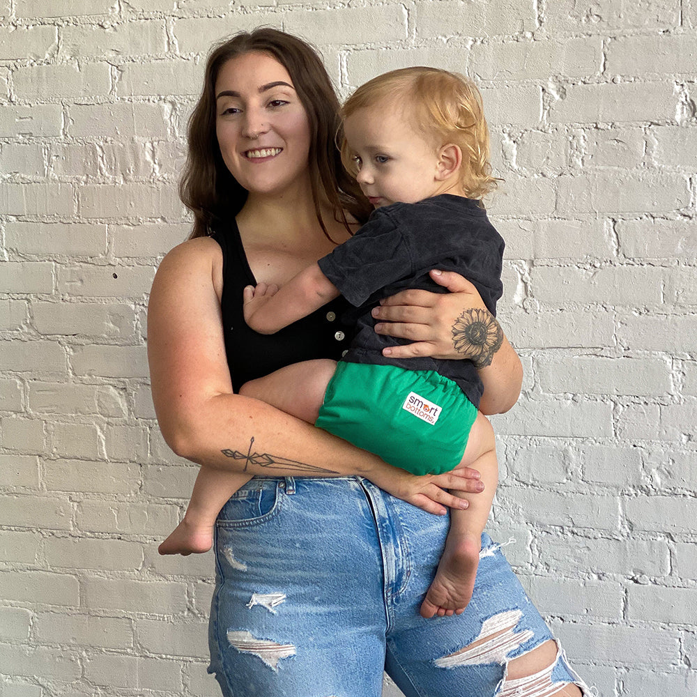 Smart One 3.1 Cloth Diaper - Basic Green