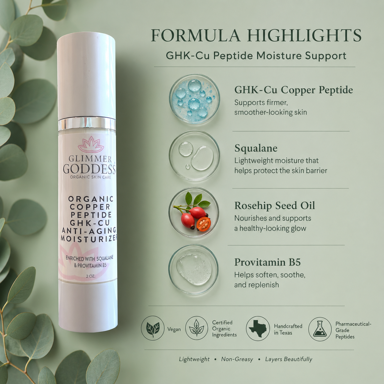 skin peptides ghk cu Copper for Oily, Dry & Sensitive Copper Peptide Face Tonic with GHK GHK-Cu Copper Peptide Supplement, Anti-Aging