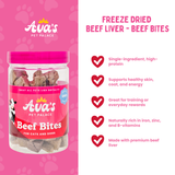 Freeze Dried Beef Liver - Beef Bites