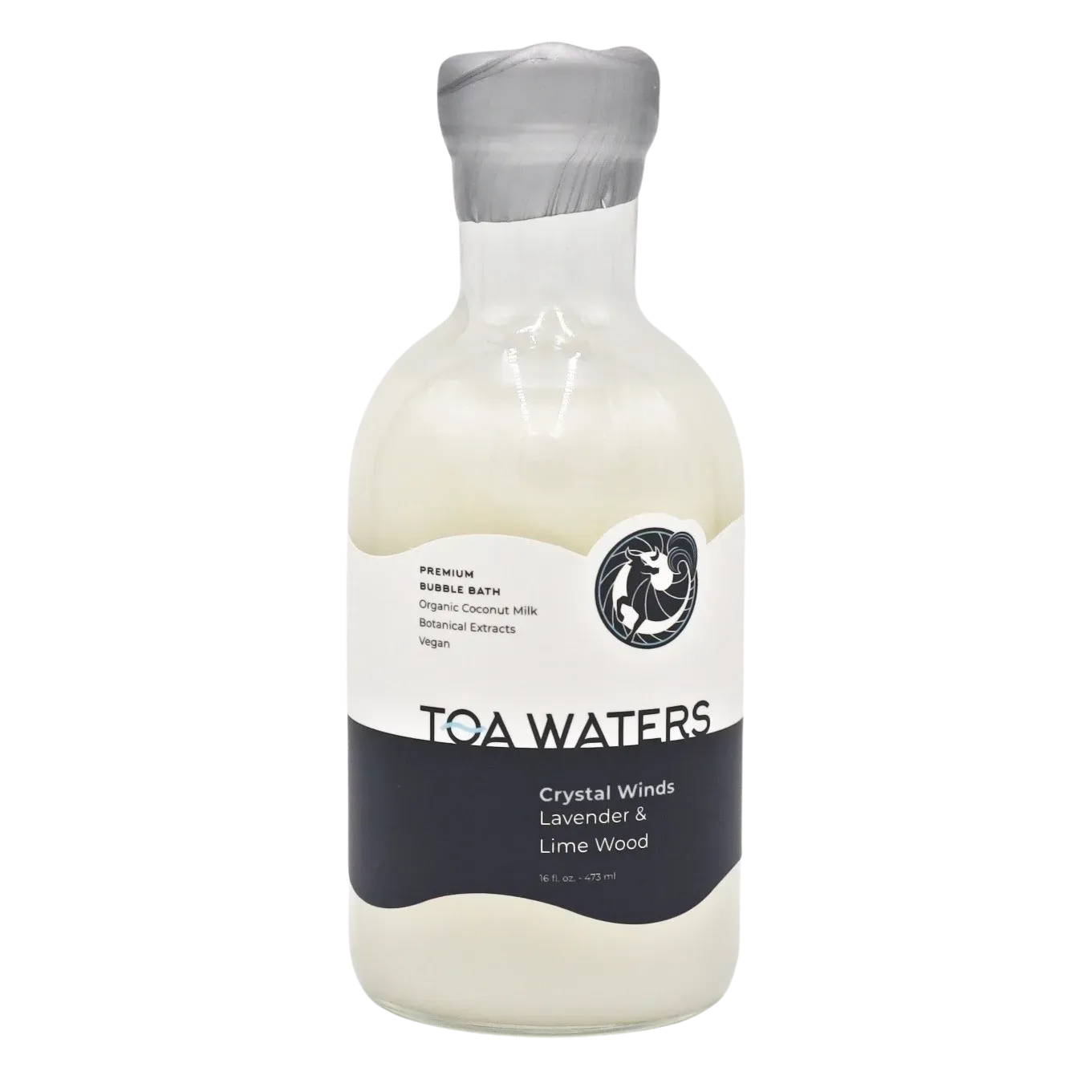 Crystal Winds Bubble Bath - Lavender and Limewood