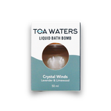 Crystal Winds Liquid Bath Bomb - Lavender and Limewood