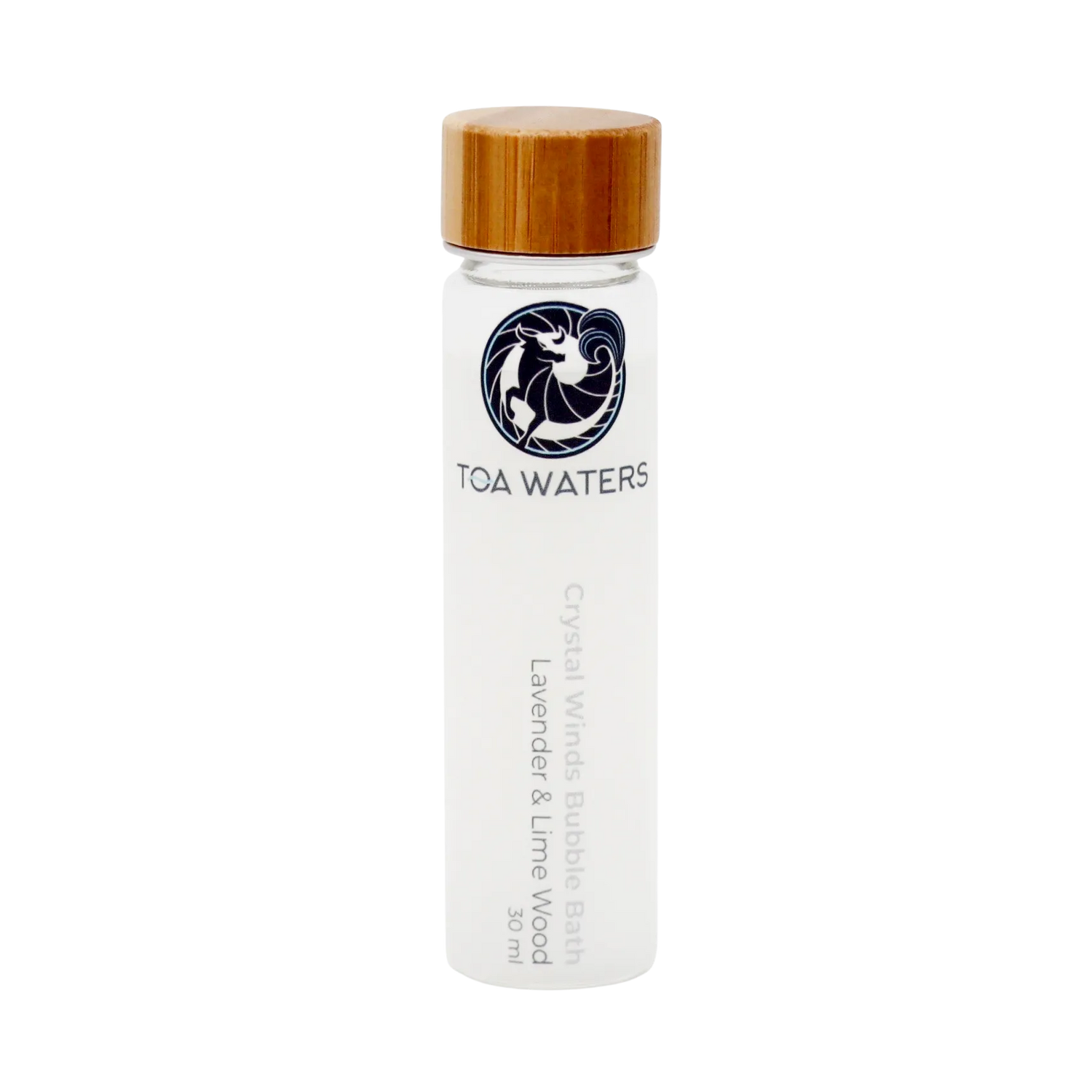 Crystal Winds Bubble Bath - Lavender and Limewood
