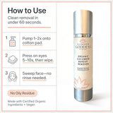 Organic Cucumber Makeup Remover - Remove Makeup with No Oily Residue