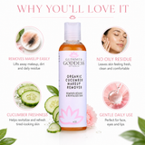 Organic Cucumber Makeup Remover - Remove Makeup with No Oily Residue