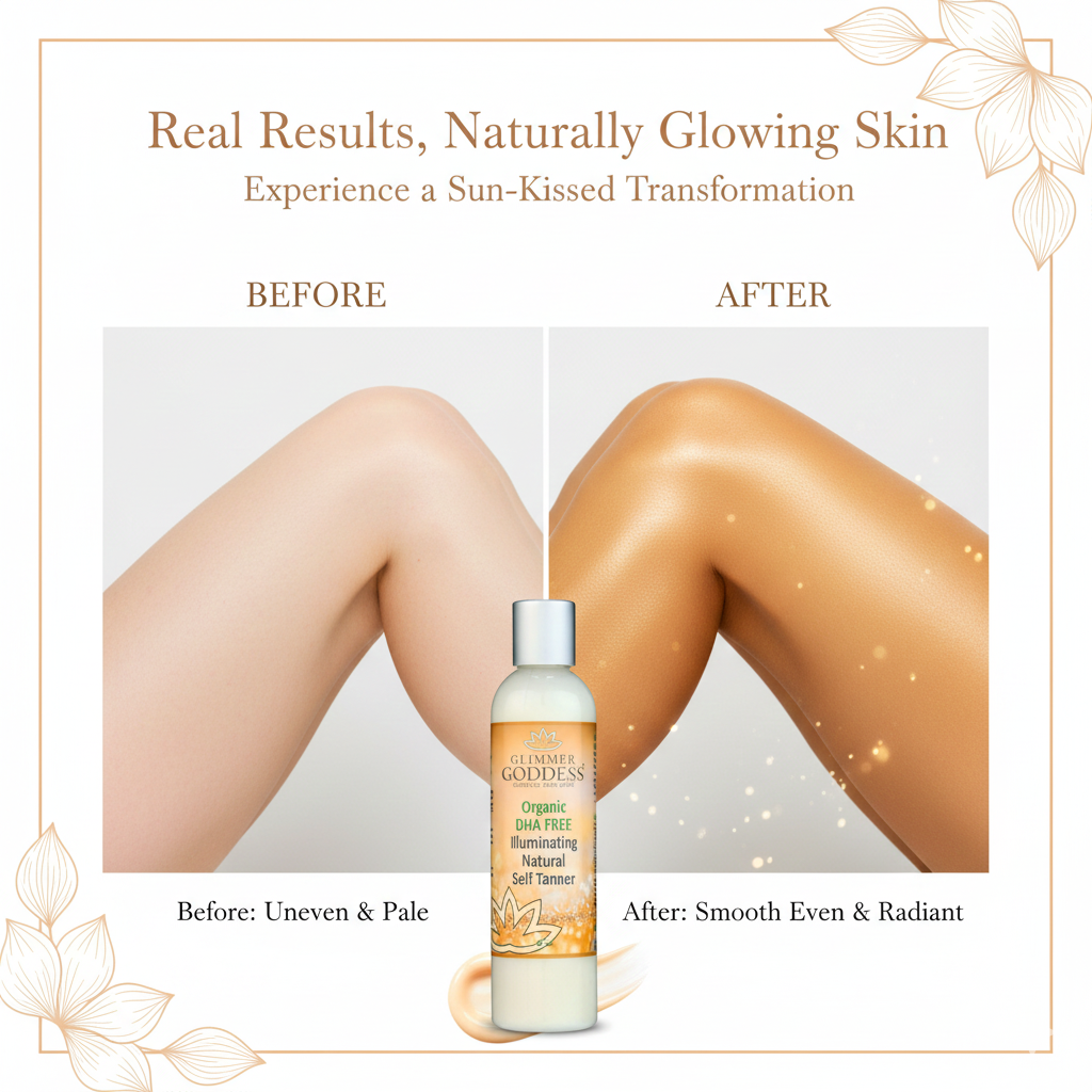 Organic DHA FREE Self Tanner For A Sun-Kissed Glow