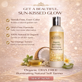 Organic DHA FREE Self Tanner For A Sun-Kissed Glow