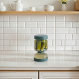 Glass Flip-Over Pickle Jar