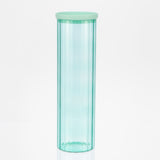 Glass Canister Set & Glass Lid - Diamond Blue