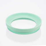 Glass Canister Set & Glass Lid - Diamond Blue