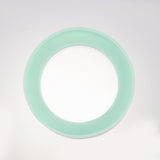 Glass Canister Set & Glass Lid - Diamond Blue