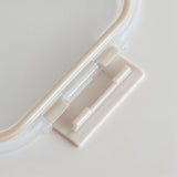 Glass Bento Box - 3 Sections (Vanilla)