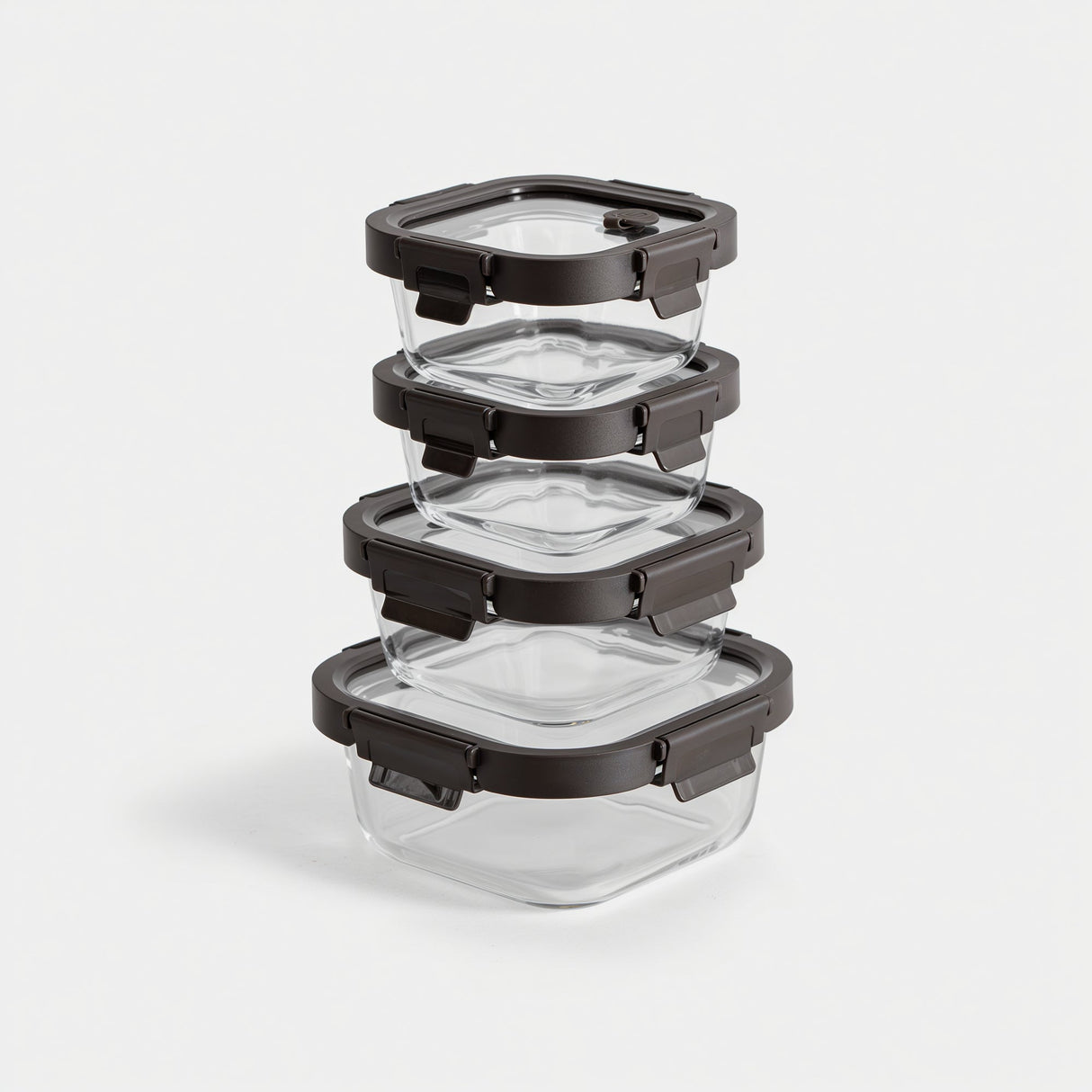 Square Glass Container Set