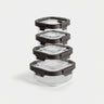 Square Glass Container Set