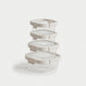 Square Glass Container Set