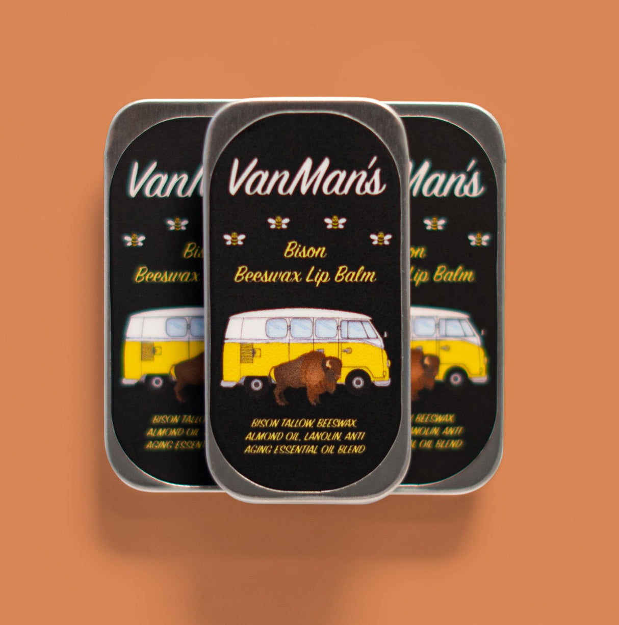 *New* VanMan's Beeswax Lip Balm