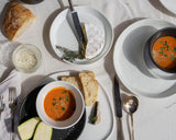 5 Piece Skali Coupe Dinner Setting