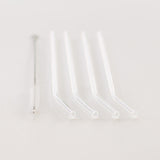 Glass Straws, 4 Pack