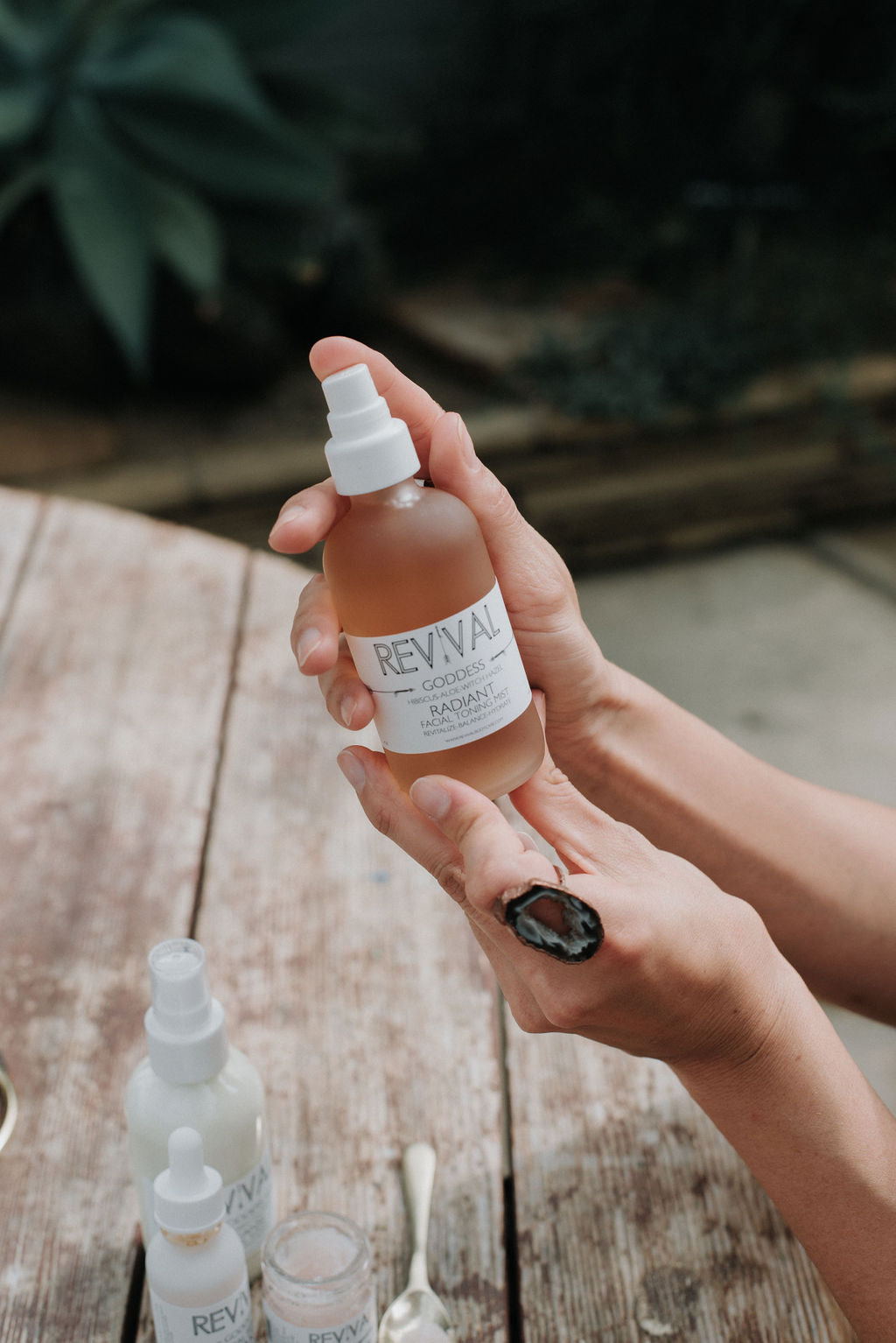 GODDESS FACIAL TONING MIST - RADIANT