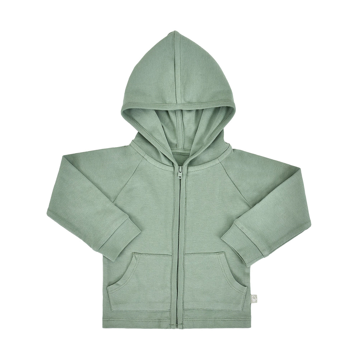 hoodie | basil green