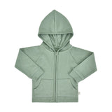 hoodie | basil green