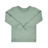 baby pajamas | Basil Green