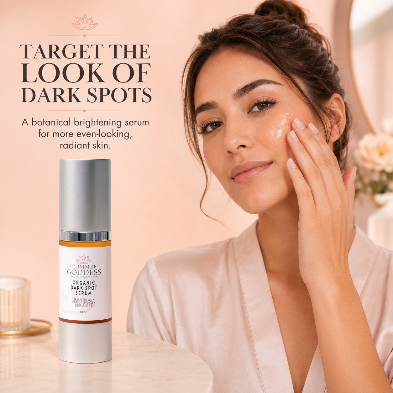 Organic Dark Spot Serum – Brightens & Evens Skin Tone