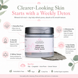 Organic Dead Sea Mud Mask With Bentonite Clay - Exfoliate & Rejuvenate