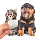 Plaque & Tartar Removing Dental Finger Wipes for Cats & Dogs - Organic Dental Solutions®