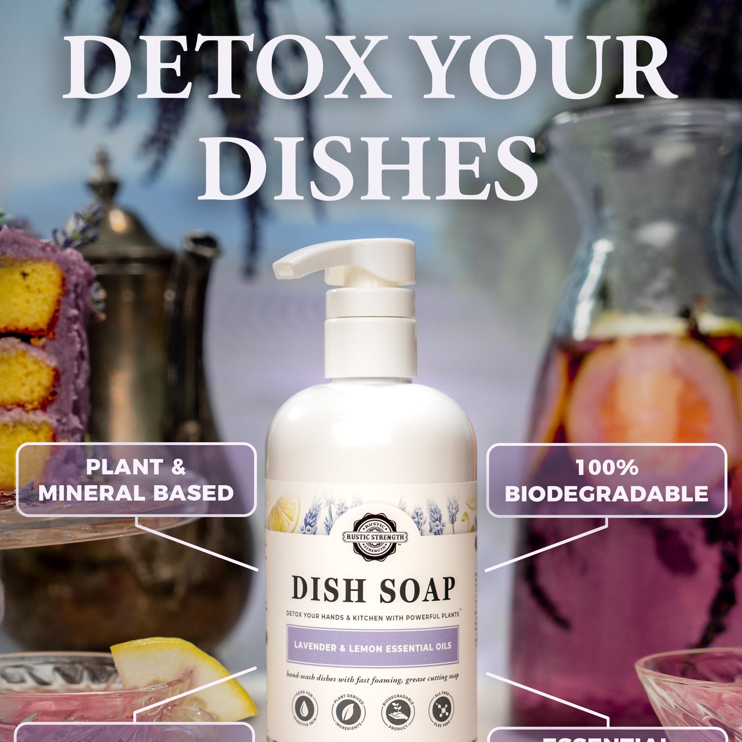 Dish Soap | Lavender & Lemon