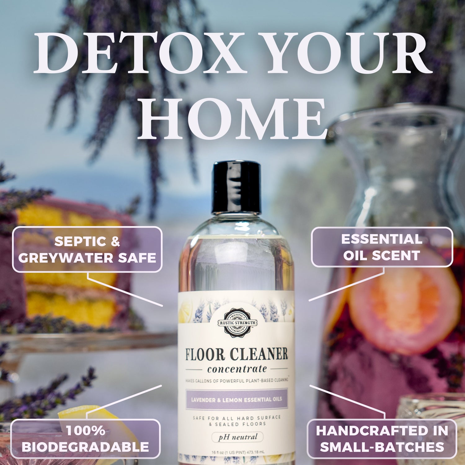 Floor Cleaner Concentrate | Lavender & Lemon