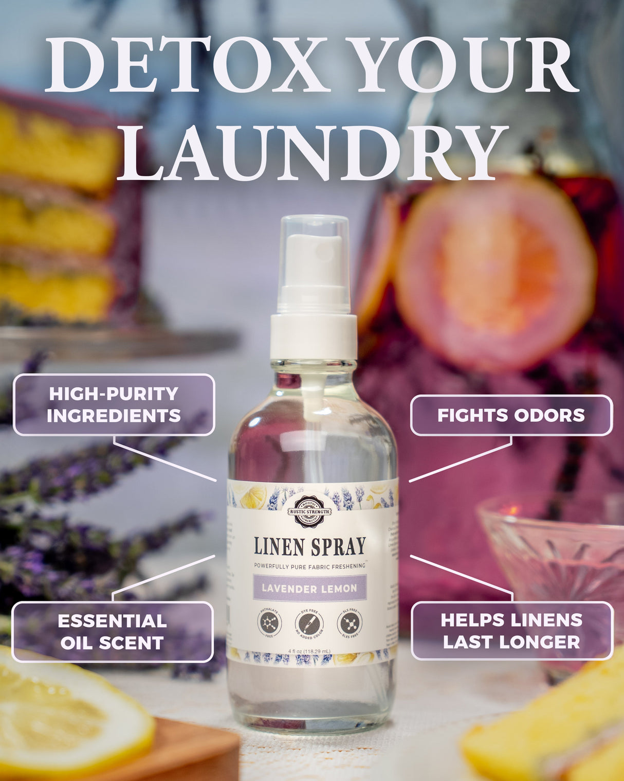 Linen Spray | Lavender & Lemon