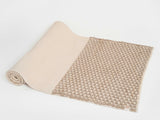 Diamond Yoga Mat - Clay & Cream 7mm