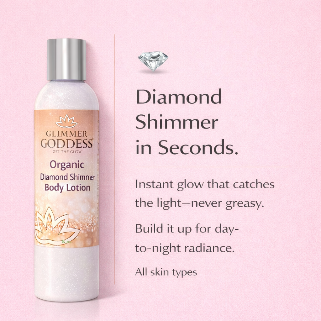 Organic Diamond Shimmer Body Lotion