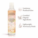 Organic Shimmer Oil - Illuminating Radiant Glow & Hydration