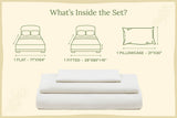 Organic Sateen Bed Sheets Set
