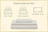 Organic Sateen Bed Sheets Set