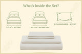 Organic Sateen Bed Sheets Set