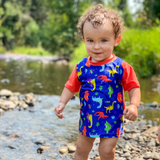 UPF 50+ Rash Guards - Dinomite