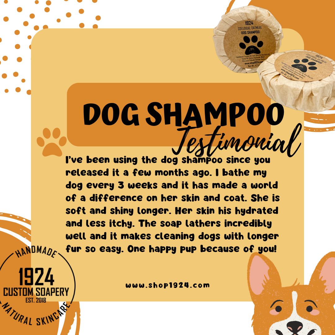 Colloidal Oatmeal Dog Shampoo Bar