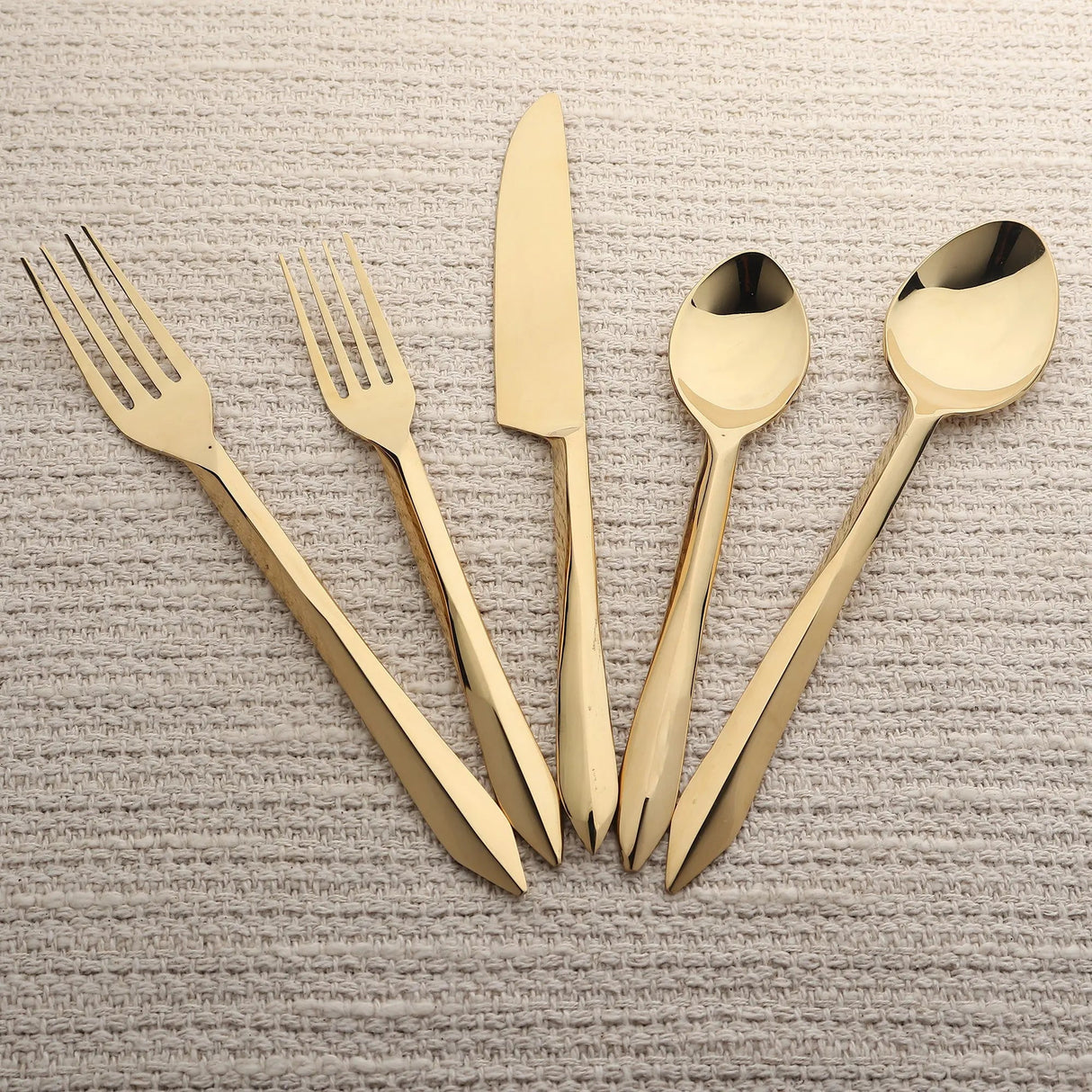 Estique PVD 5 Pcs. Flatware Set