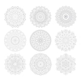 Mandala Coloring Sheets - Deluxe 110lb Paper, Artist Quality