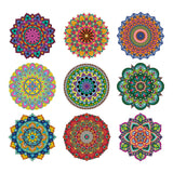 Mandala Coloring Sheets - Deluxe 110lb Paper, Artist Quality