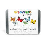 Coloring Postcards w/ 6 Designs (30 cards)