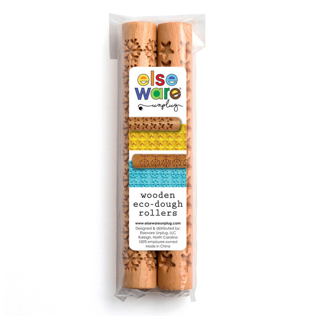 Wooden Eco-Dough Rollers – High-Quality Beechwood Tool