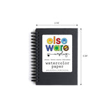 Watercolor Paper Pad (Small) – 5.75" x 4.25" – 110 lb Cotton Rag