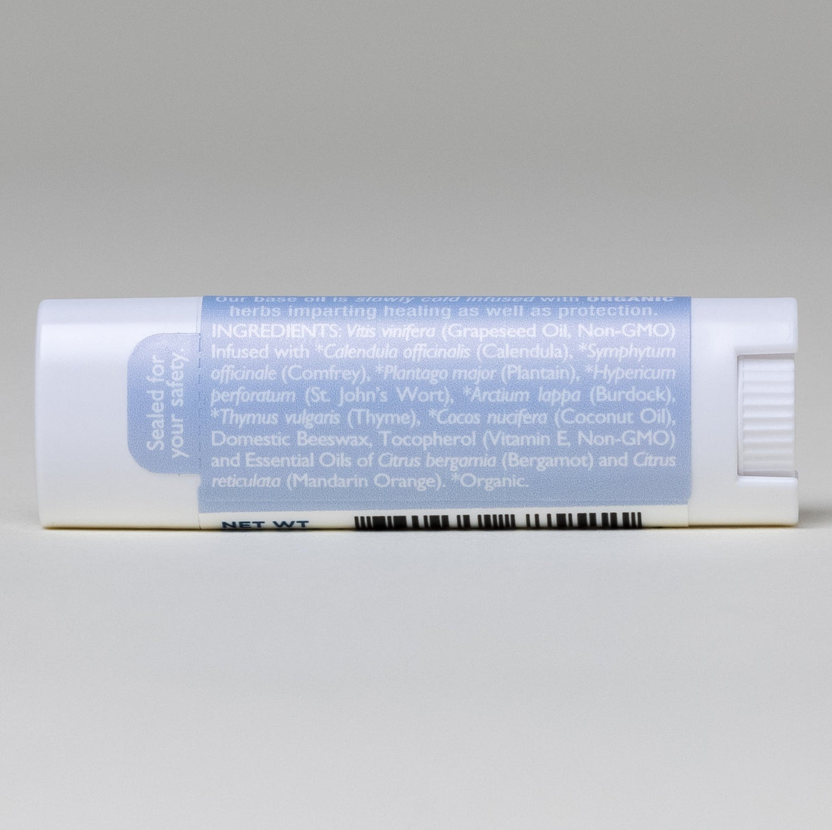 Natural Lip Balm 3 Pack, Vanilla, Earl Grey, Mintyliptus