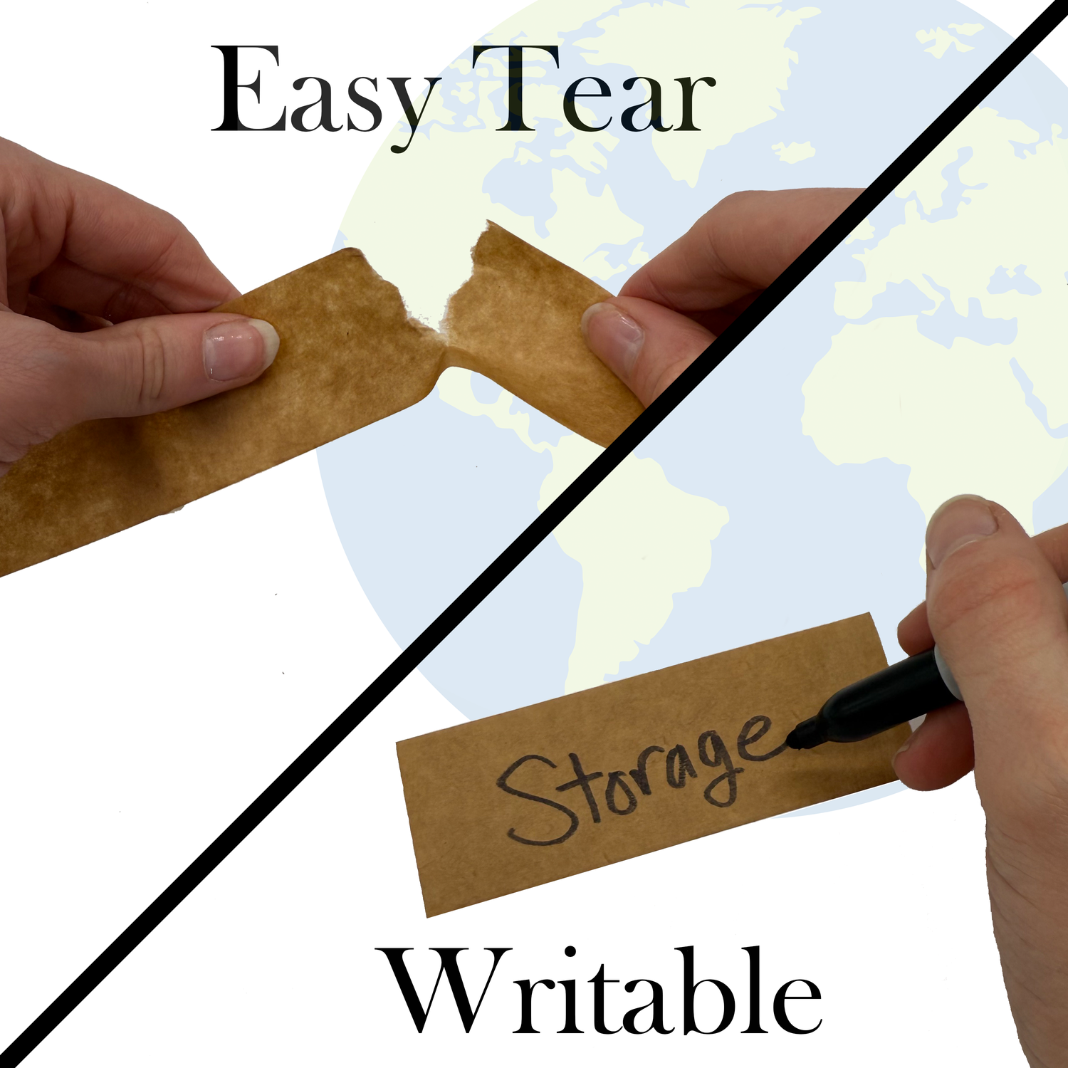 Kraft Paper Tape - Biodegradable & Recyclable