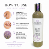 Organic Eczema Lotion - Stop the Itch, Heal The Skin