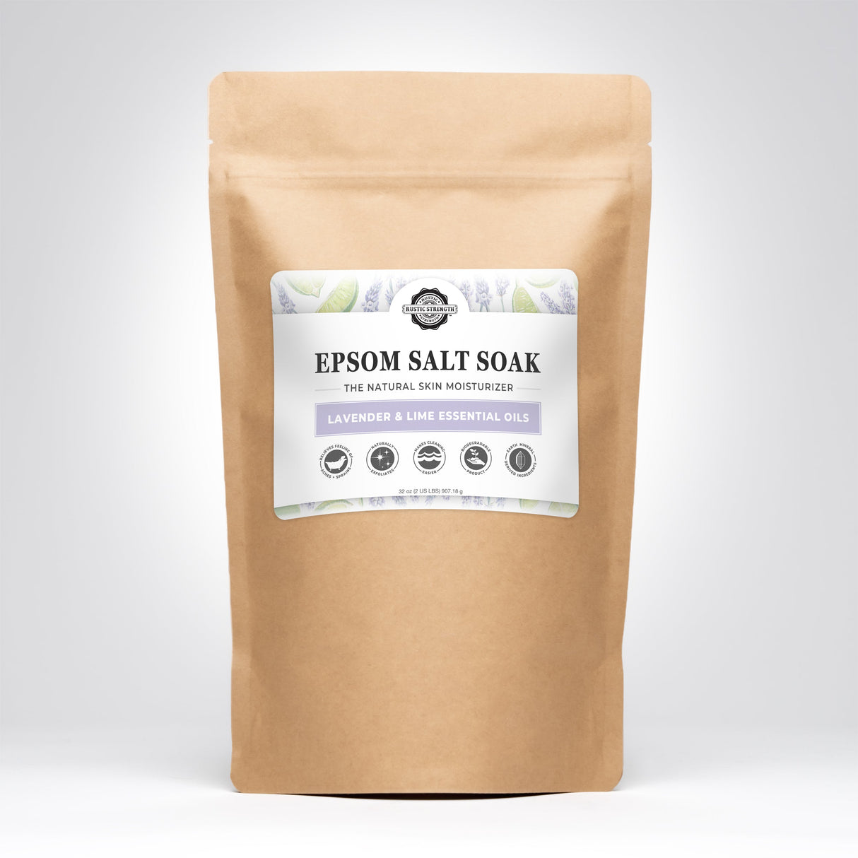 Epsom Salt Soak | Lavender & Lime